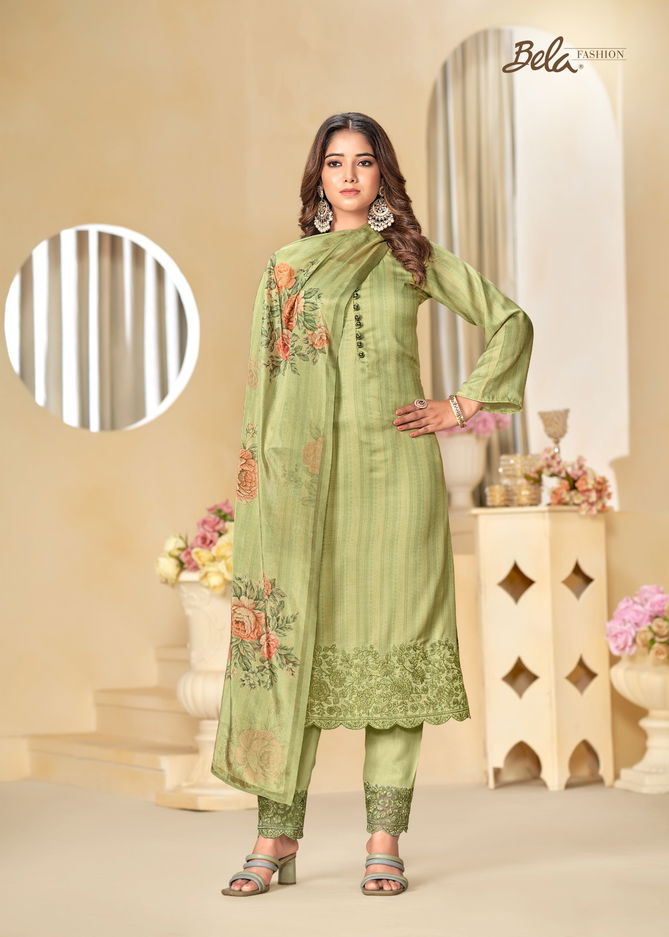 Nyra By Bela Silk Digital Printed Salwar Kameez Wholesale Shop in Surat